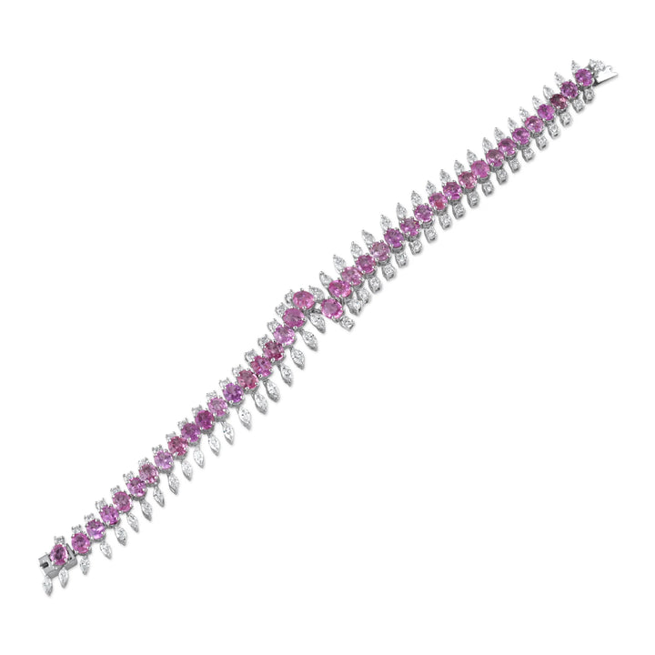 Pink Sapphire bracelet