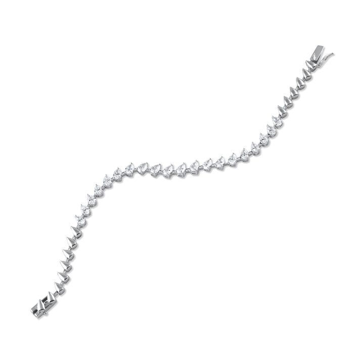 Pear shape Tennis Bracelet