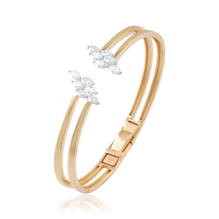 Marquise bangle style
