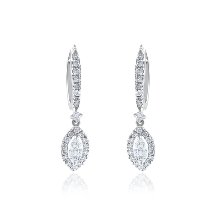 Elegant Earrings Marquise drop
