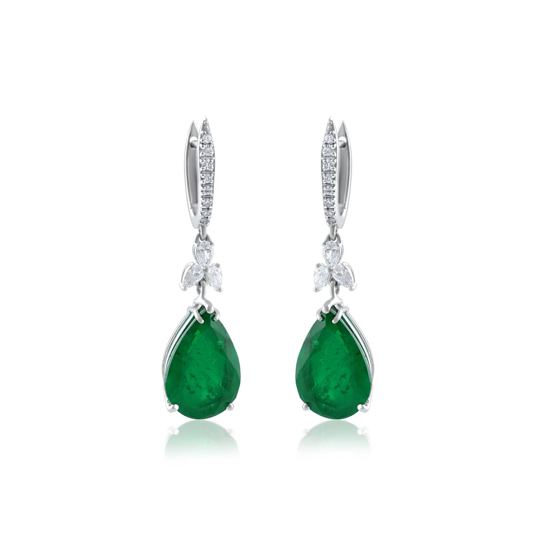 Emerald Drop Earrings