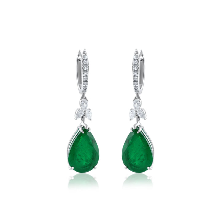 Emerald Drop Earrings
