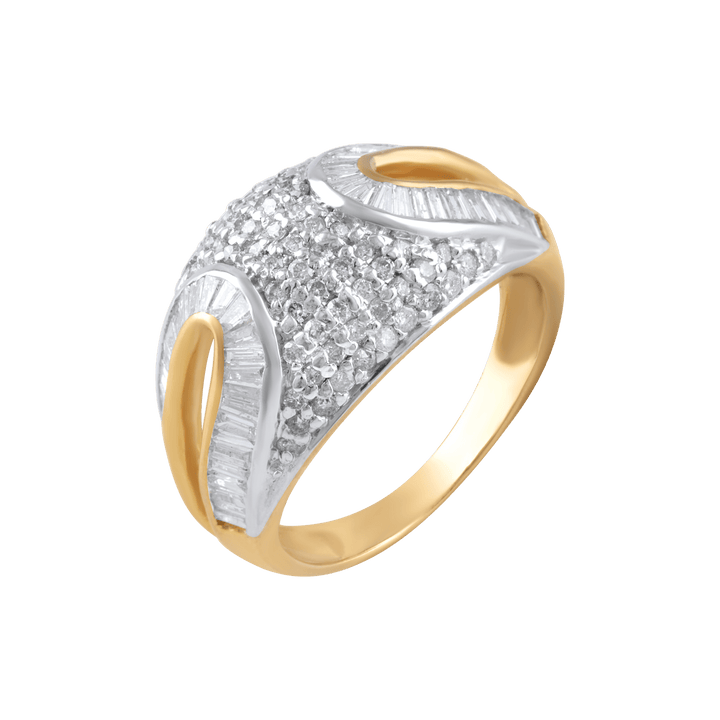 Diamond-studded band