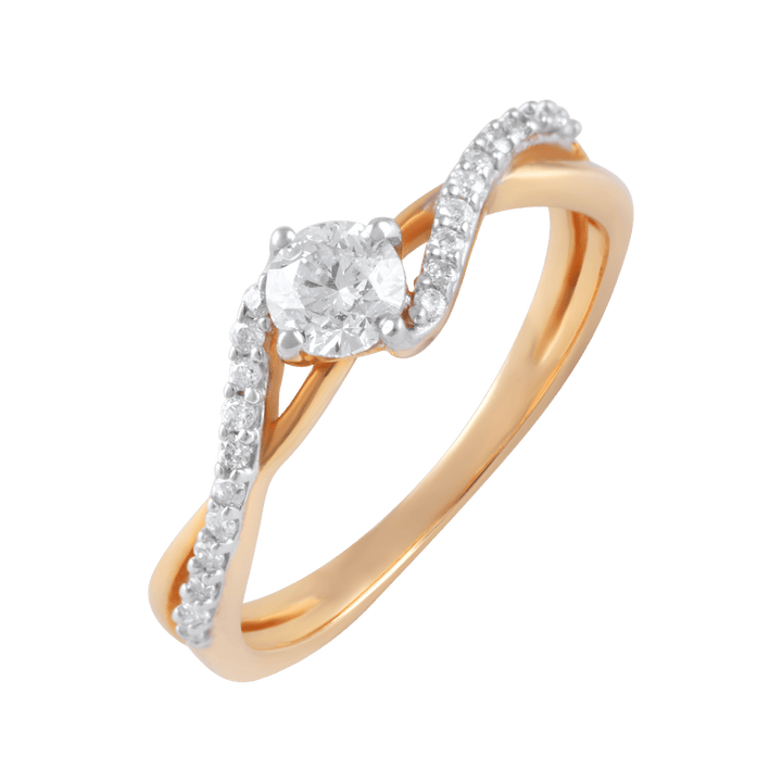 Minimalist diamond ring
